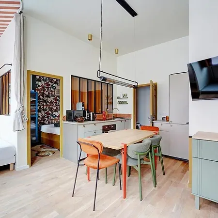 Cozy Flat With Jacuzzi - 2bdr 公寓 巴黎