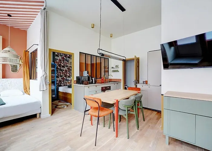 Cozy Flat With Jacuzzi - 2bdr Daire Paris